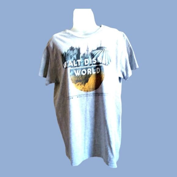 MEN'S T-Shirt WALT DISNEY WORLD Disney Parks Authentic SIZE LARGE - Picture 1 of 4